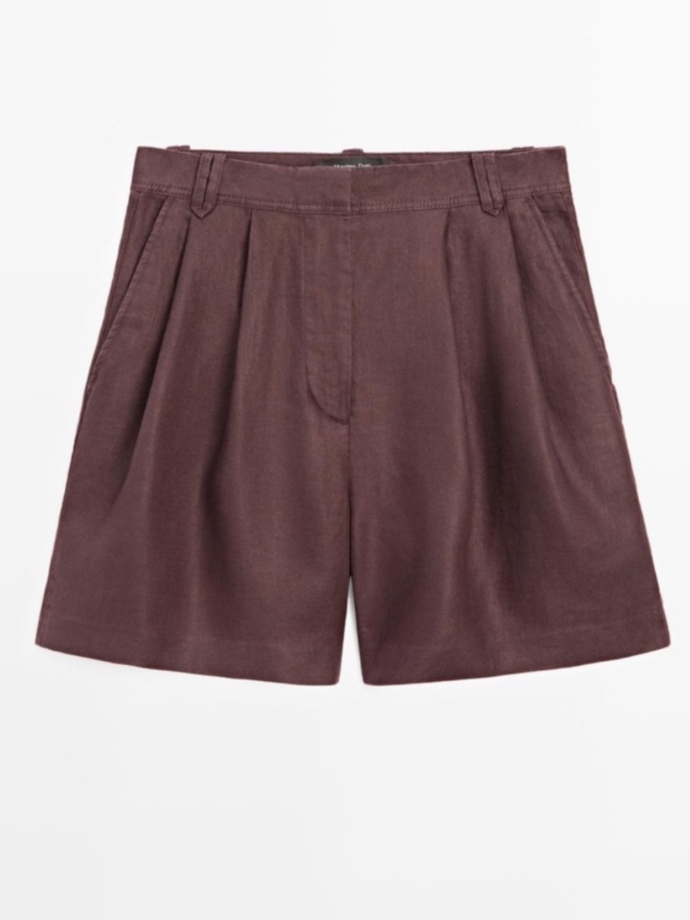 Massimo Dutti brown Bermuda Shorts NWT Size 8 / EUR 40 Current Season - Picture 14 of 16